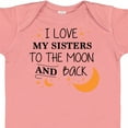 thumbnail image 4 of Inktastic I Love My Sisters to the Moon and Back Boys or Girls Baby Bodysuit, 4 of 5