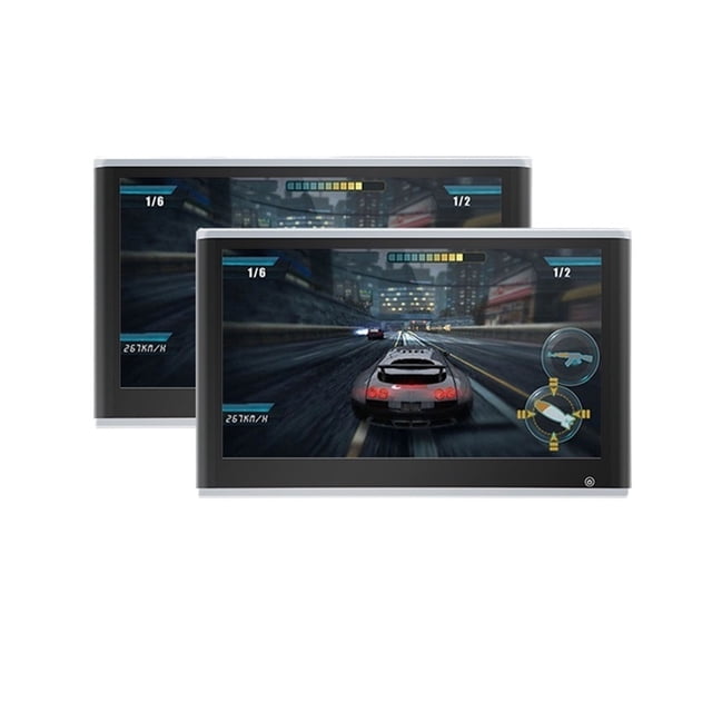 13.3 Inch Headrest Monitor IPS Touch Screen Car Rear Seat Entertainment 4K Vehicle Video Player Display With Mirroring ,Widely Used