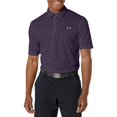 thumbnail image 1 of Polo de golf Under Armour Tech 541 Tux morado/gris oscuro, 1 of 3