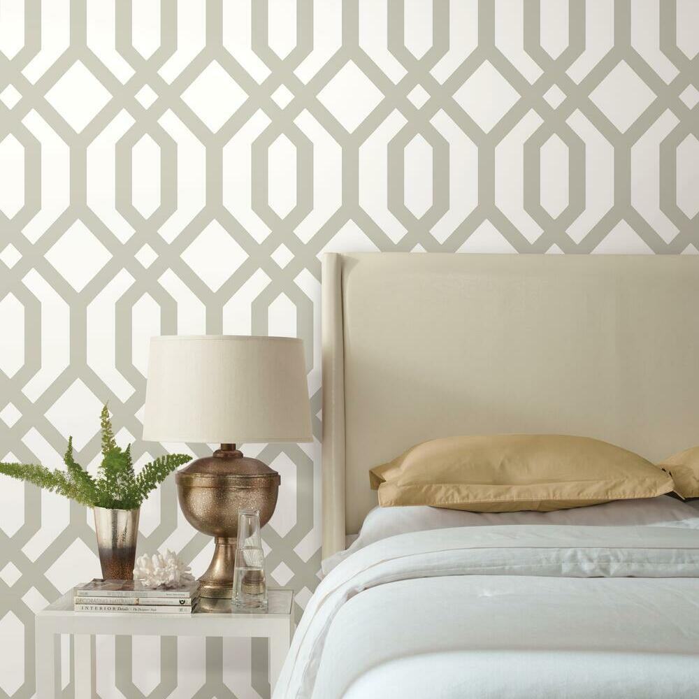 Gazebo Lattice Peel and Stick Wallpaper