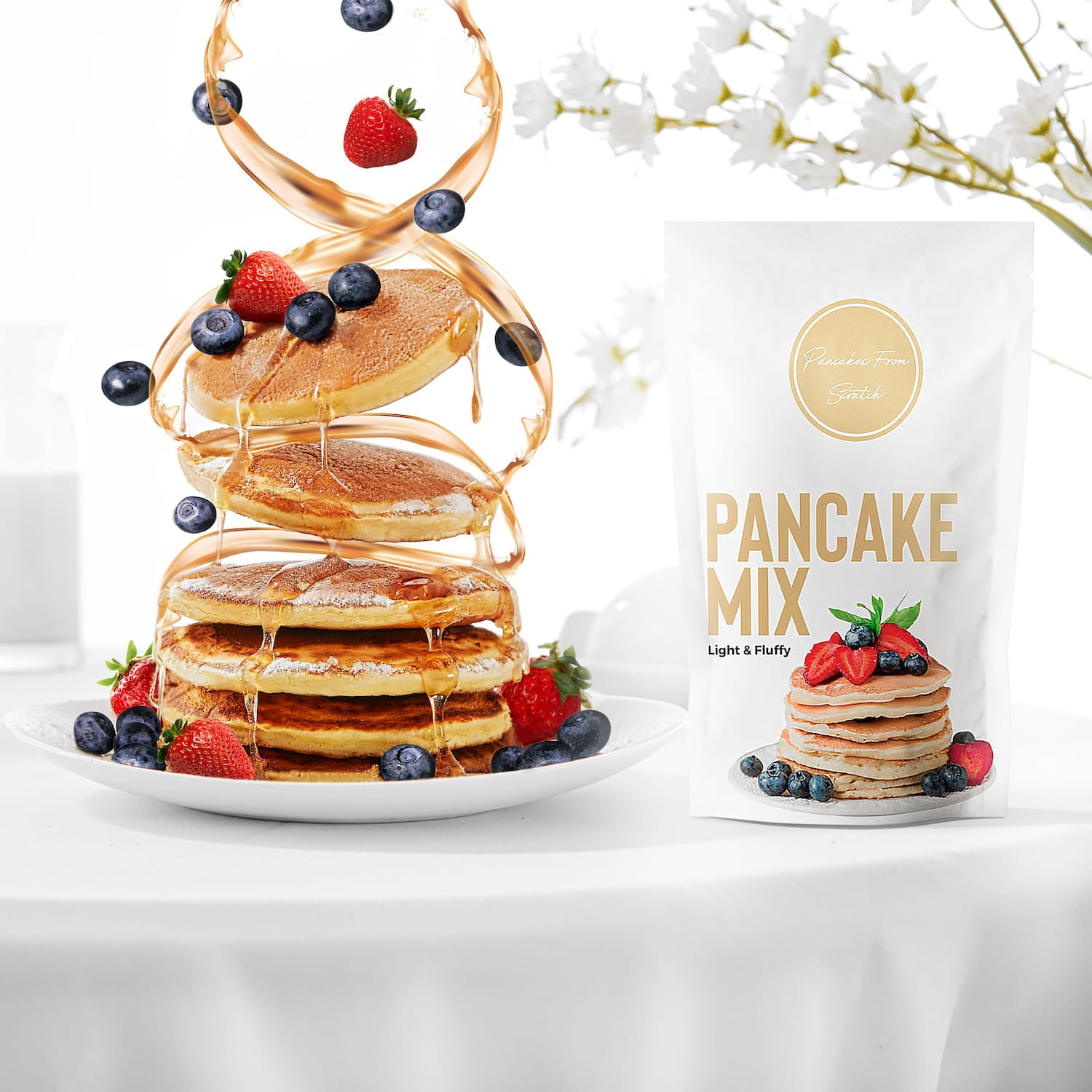 Pancakes From Scratch Vegan Pancake & Waffle Mix