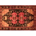 thumbnail image 1 of Ahgly Company Indoor Rectangle Persian Orange Traditional Area Rugs, 5' x 8', 1 of 1