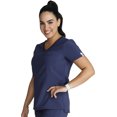 thumbnail image 4 of Cherokee Scrubs Top For Women Tuckable V-Neck CK748A, 4 of 5