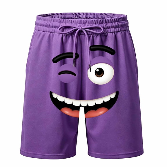 Bobifish Toddler Boys Sports Casual Shorts Graphic Printed Trunk Adjustable Waist Daily Bottoms Boys Outdoor Shorts