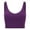 Purple, variant on Womens Tank Tops Round Neck Backless Summer Casual Tank Top Basic Camisoles for Women Army Green L