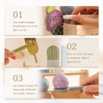 thumbnail image 3 of Wooden Kids Simulation Kitchen Toy Set Real Life Game Early Education Toy Ice Cream Machine Coffee Baby Educational Fun Toy Gift, 3 of 7