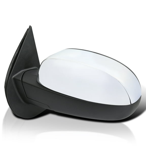Spec-D Tuning Left Driver Side Chrome Power Heated Power Fold LED Arrow Mirror Compatible with 2007-2013 Chevy Silverado GMC Sierra