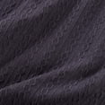 thumbnail image 6 of LEKWK Mens Henley Shirts Long Sleeve Cable Knit Texture Pullover Sweater Stand Collar Casual Shirts Warm Soft Autumn Winter Daily Fashion Soft Top, 6 of 7