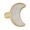 Snowflake White, variant on Moon Shaped Doorstop Cute Cartoon Cabinet Door Knob Decorative Dresser Handle Pulls For Kids Bedroom Furniture And Closet