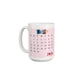 thumbnail image 2 of Duo de tazas de cerámica 445 ml Junio 2026 TINK, 2 of 4