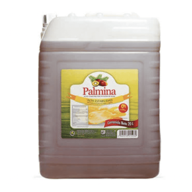 Aceite Palmina Puro De Palma Cubeta de 20Lt