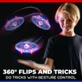 thumbnail image 4 of Force1 Scoot Pro Aerial Mini Hand Operated UFO Drone – LED Lights, Rechargeable Toy for Kids 8+, 4 of 8