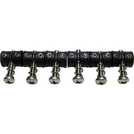 String Saver Saddles Graph Tech String Saver Saddle Barrel for Mustang, Jaguar, Jazzmaster, and Jagstang Electric Guitars (Set of 6) ()