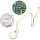 thumbnail image 5 of Lente monóculo de aumento de 2 piezas, collar de lente óptica, collares de lupa, para leer libros, trabajar o viajar 56*45*6mm, 5 of 5