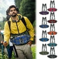 thumbnail image 3 of PATLOLLAV Hiking Fanny Pack with Water Bottle Holder,Double Shoulder Straps, Hiking Essentials for Men Women Waterproof Outdoor Waist Bag, Lumbar Backpack for Fishing Hunting Running Sports, 3 of 5