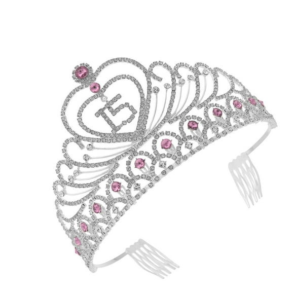 SWETRACE Diadema Rosa Con Detalles De Para Evento Especial Y De Fiesta