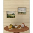 thumbnail image 6 of Drsoum Landscape Canvas Wall Art Vintage Classical Framed Paints The Vast Grassland Room Decor - 11x14in Natural Framed, 6 of 6