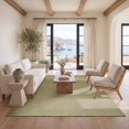 thumbnail image 4 of Nourison Essentials Solid Indoor/Outdoor Area Rug Green Gold 8'x10', 4 of 14
