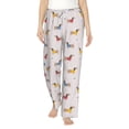 thumbnail image 2 of Lsque Dachshund Dog Puppy Print Women's Pajama Pants, Lounge Pant - Comfortable Home Wear,Elastic Waistband, Stylish Design-XX-Large, 2 of 9