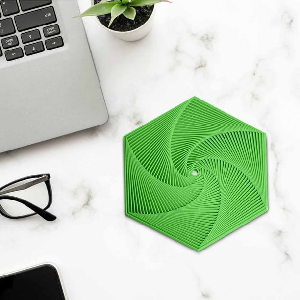 Xihbxyly Juguete Antiestrés Geométrico, Diseño Sensorial Hexagonal, Calmante y Antiestrés, Estampados Intrincados, Control de La Ansiedad, Herramienta Portátil para La Atención Plena, Juguete Antiest