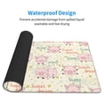 thumbnail image 3 of Rateoe Pigs Sleep Print Mouse Pad - Extended Large Gaming Mousepad,Non-Slip Stitched Edge,16x29.5 Inch, 3 of 8