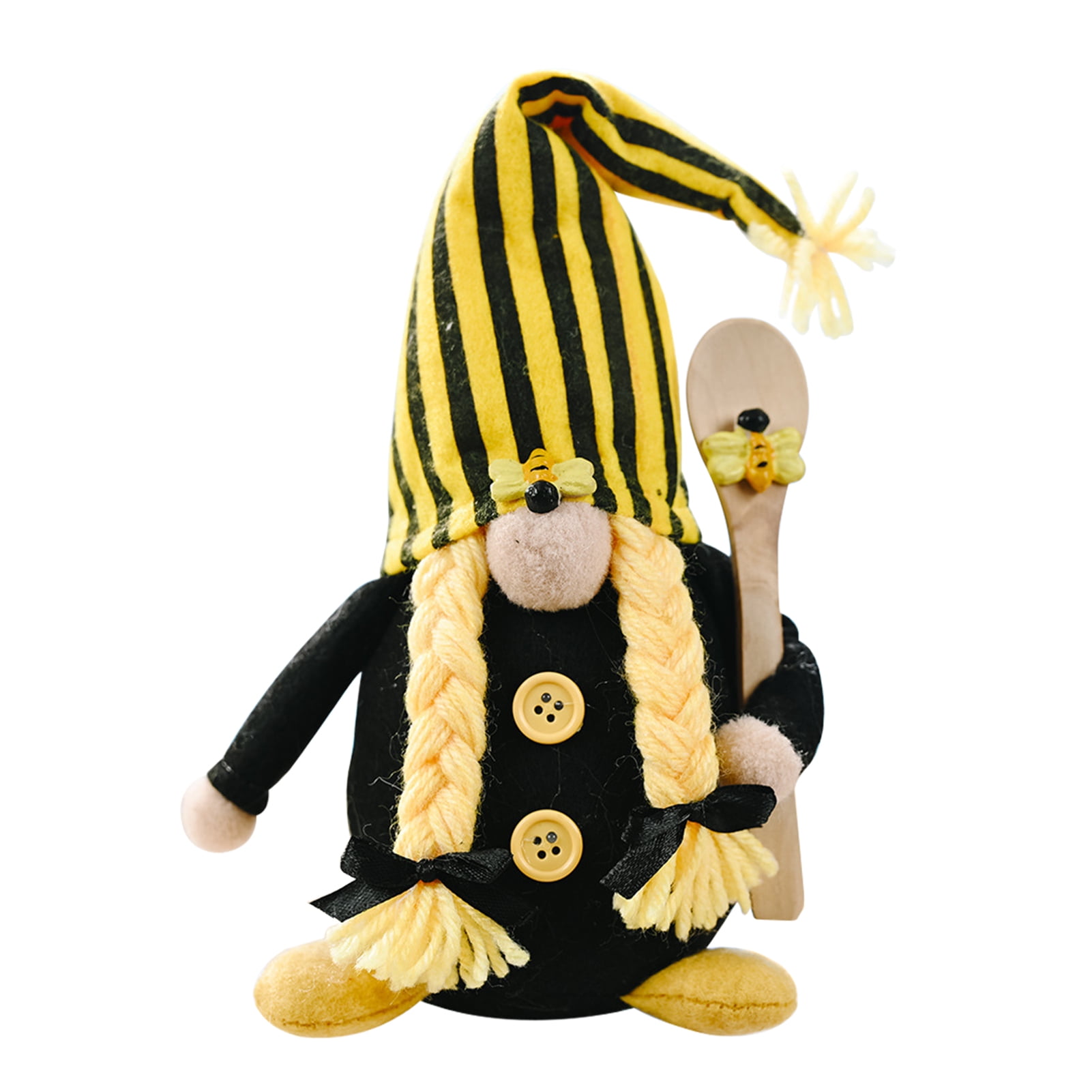 Display Decorative Bumble Bee Unique Handmade Doll Bee with Oversized