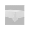 thumbnail image 1 of Table Cloth 81"x81"Fabric 6 oz. 100% Polyester Filament "Visa Plus" color WHITE 2/ Pack, 1 of 1