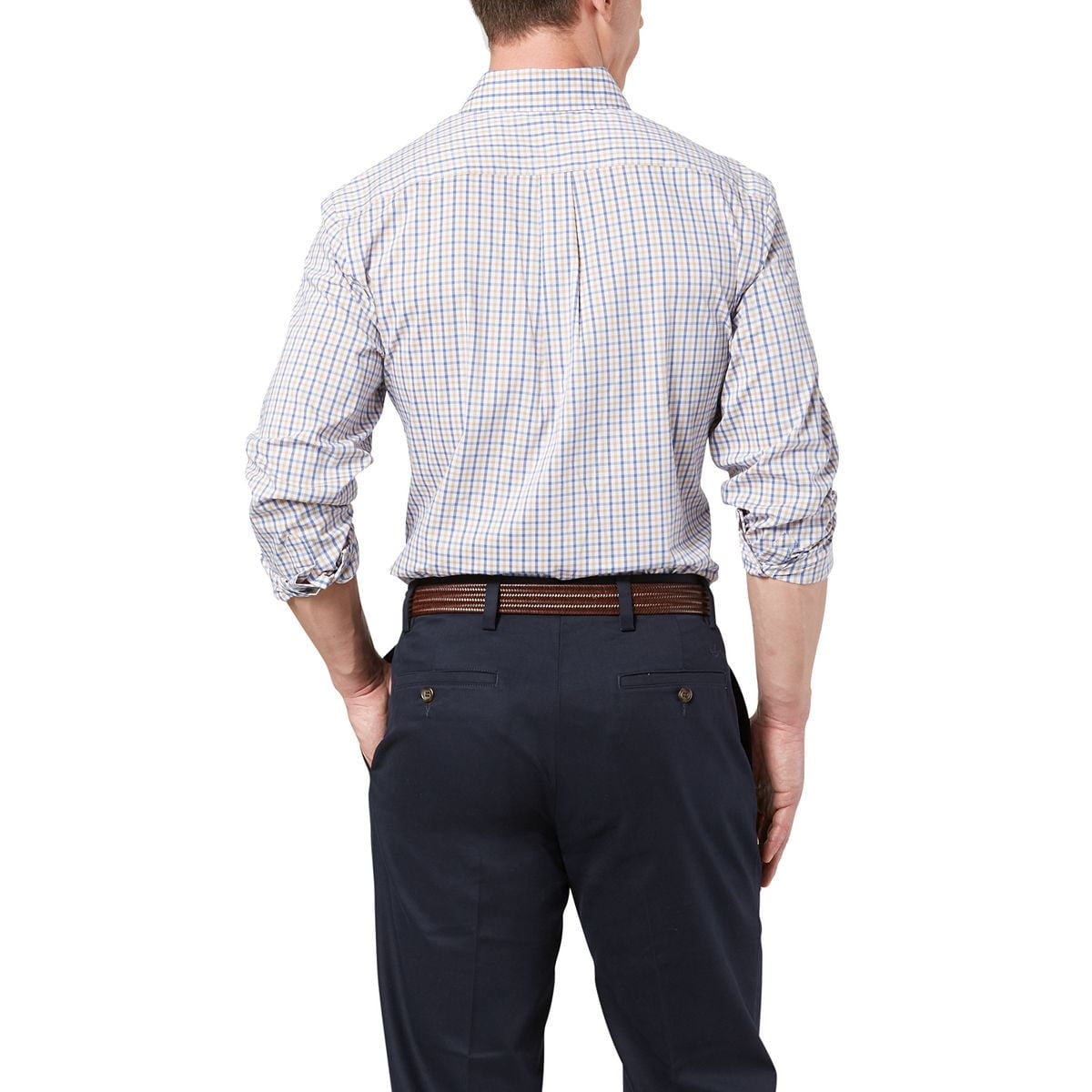 Dockers Men's Long Sleeve Comfort Flex Button Down Shirt