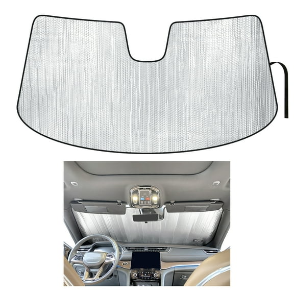 Windshield Sunshade for 2021-2025 Jeep Grand Cherokee L SUV (Does Not fit Grand Cherokee)