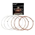 thumbnail image 1 of A108 6Pcs/Set Acoustic Guitar String 009-045 Inch 6 Strings Guitar Parts Accessories, 1 of 7