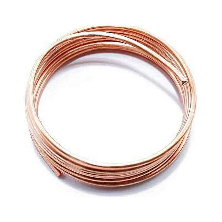 Copper Wire, Bare, 18 Gauge, 4 oz