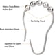 thumbnail image 5 of Juego de 12 anillos de ganchos para cortina de ducha de acero inoxidable, ganchos de ducha de níquel para revestimiento de cortina de ducha, anillos de ducha a prueba de óxido con bolas roda, 5 of 5