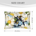 Queen Size Pillows Cases Standard Size 20x26 In Bees Collecting