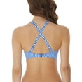 thumbnail image 4 of Freya Womens Beach Hut Underwire High Apex Bikini Top, 32GG, Blue Moon, 4 of 4