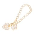 thumbnail image 5 of Unique Bargains 1 Pc Butterfly Heart Letter A Cup Chain Charm Water Cup Pendant White Alloy, 5 of 5