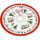 thumbnail image 1 of Grinch Decor Grinch Christmas Decorations Bathroom Grinch Christmas Decorations Christmas Tree Skirt, Red & Green Merry Christmas Tree Skirt Collar, Soft Xmas Holiday Decoration, 1 of 2