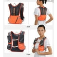 thumbnail image 2 of Mochila con chaleco de hidratación de 5L, chaleco para correr con agua, 1 vejiga de agua de 1,5 L y 2 botellas de agua blandas de 450ml, 2 of 8