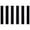Black White Vertical Stripe, variant on Buganda Black and White Striped Area Rug, 2'4"x3'7" Washable Cotton Carpet, Indoor Outdoor Rugs for Living Room, Kitchen, Patio, All Season Home Decor