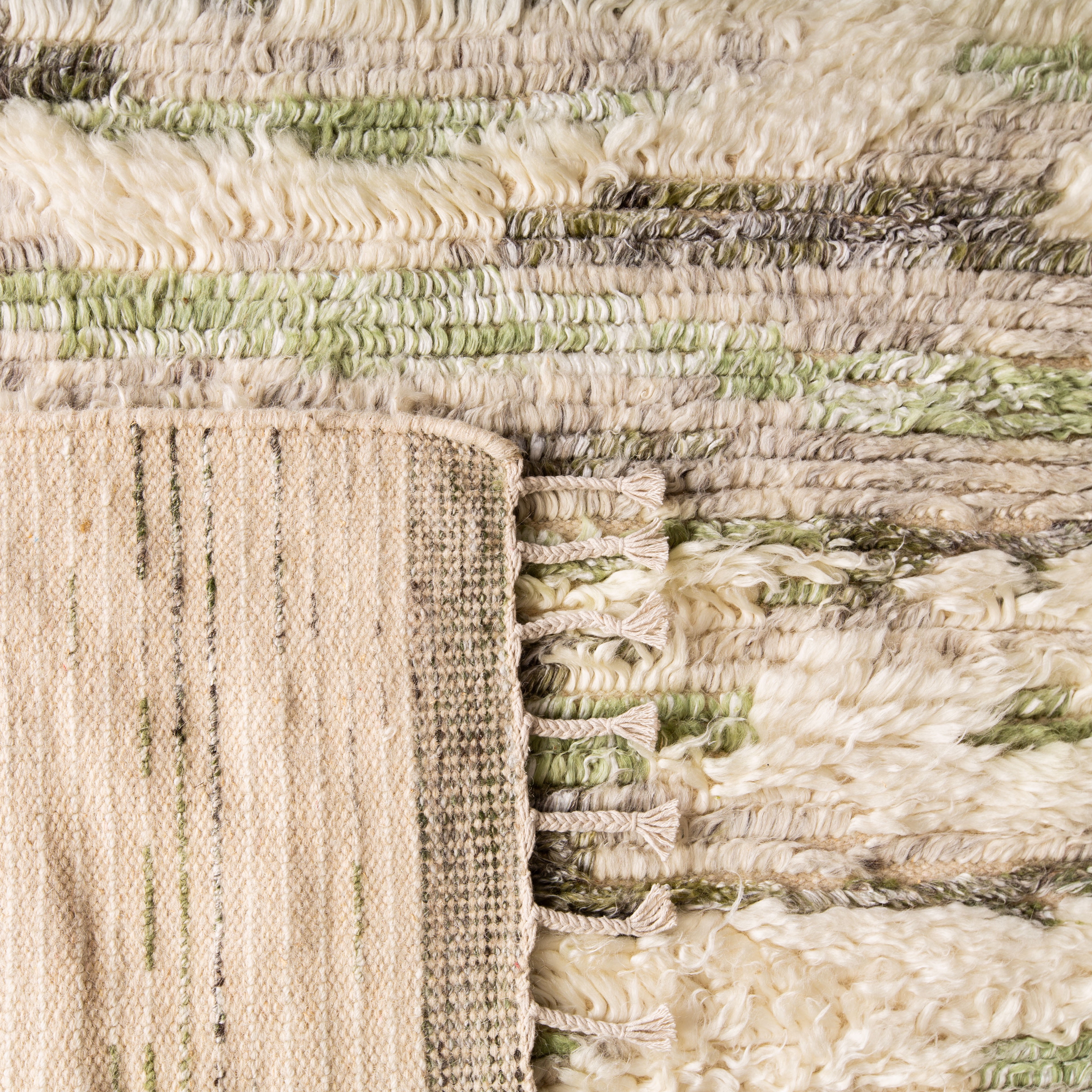Safavieh Manhattan Ben Abstract Runner Rug, Ivory/Green, 2'3" x 8'