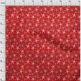 thumbnail image 4 of oneOone Cotton Poplin Red Fabric Starfish Sewing Craft Projects Fabric Prints By Yard 42 Inch Wide-DC, 4 of 5