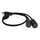 thumbnail image 3 of Methold MIDI 5 Pin Male to 2 Converter Din-5 Cable Female for MIDI Keyboard Piano Cables de audio/vídeo, 3 of 6