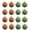 B Home Decor, variant on karymi 12 Pcs 6 cm Christmas Balls Velvet Christmas Ornaments Flocked Christmas Tree Balls Ornaments Plastic Balls Christmas Decorations Indoor Christmas Ornaments Set Dorm Decor