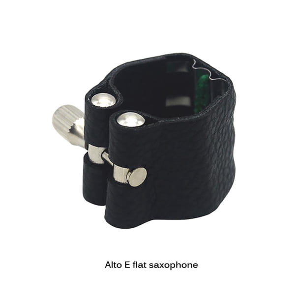 Cateissary Clarinete Boquilla Abrazadera Fija Tarjeta Blanda Cables de audio/vídeo No.2