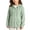 Green, variant on 5-16T Trendy Jacket for Girls Thin Knit Full Zip Loose Fit Sweater Hoodie Casual Daily Solid Casual School Outerwear