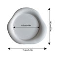 thumbnail image 3 of Heat Resistant Coasters Set Textured Nonslip Heatproof Cup Pad Flexible Placemat for Beverages and Hot Dishes, 3 of 9