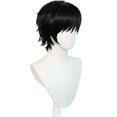 thumbnail image 2 of Peluca para cosplay Jujutsus Kaisens Fushiguro Toji, pelo sintético, 2 of 3