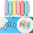 thumbnail image 5 of Mini Highlighter Candy Pastel Highlighter, 6 Colors Cute Chisel Tip Marker Pen Highlighter, Candy Party Birthday Drawing Poster Diary Greeting Card School Office Supplies, 5 of 5