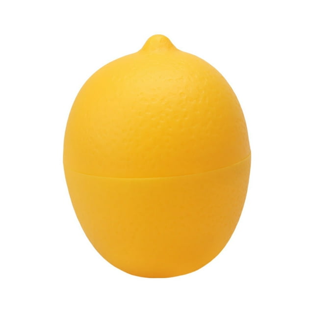 Lemon Fresh Keeping Bowl: Transparent Plastic Vegetable Preservation Box With A Sealed Lid An And Practical Kitchen Food Storage Container.