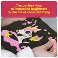 thumbnail image 6 of Unicorn Cross Stitch Kit for Kids - Fun Crafts for Girls 8-12 - 9 Year Old Girl Birthday Gifts - Embroidery Kit for Beginners - Craft Kits Ages 8-12, 10-12 - Gifts for 8 9 10 11 12 Year Old Gift, 6 of 8