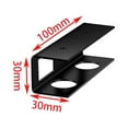 thumbnail image 5 of JFBUJC Laptop Mount Under Desk Space Saving Holder Mount Notebool Holder Display, 5 of 5